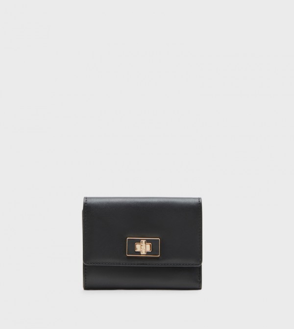 Twist Lock Tri-Fold Wallet