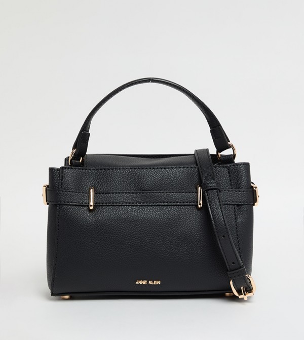 Textured Handheld Bag with Sling