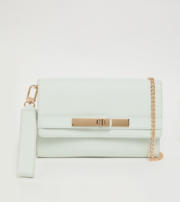 Twist Lock Flap Wallet