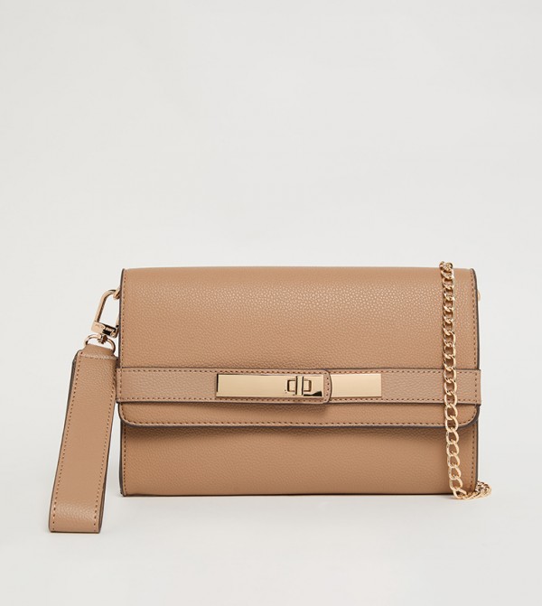 Twist Lock Flap Wallet