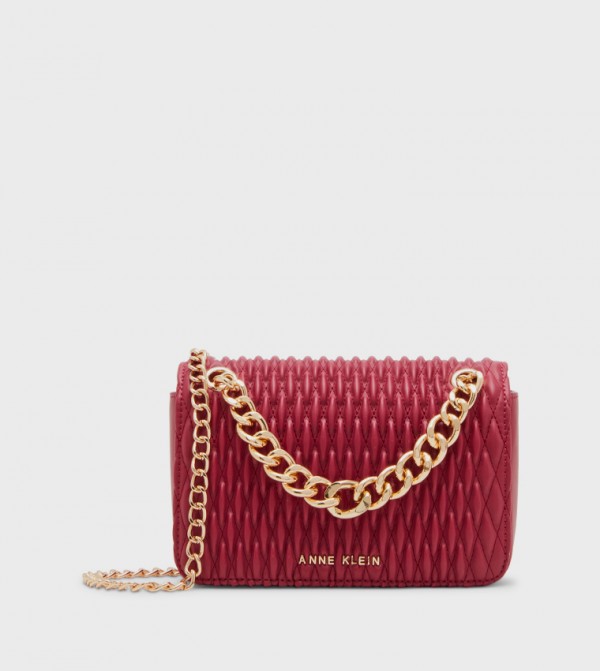 Quilted Flap Crossbody Bag