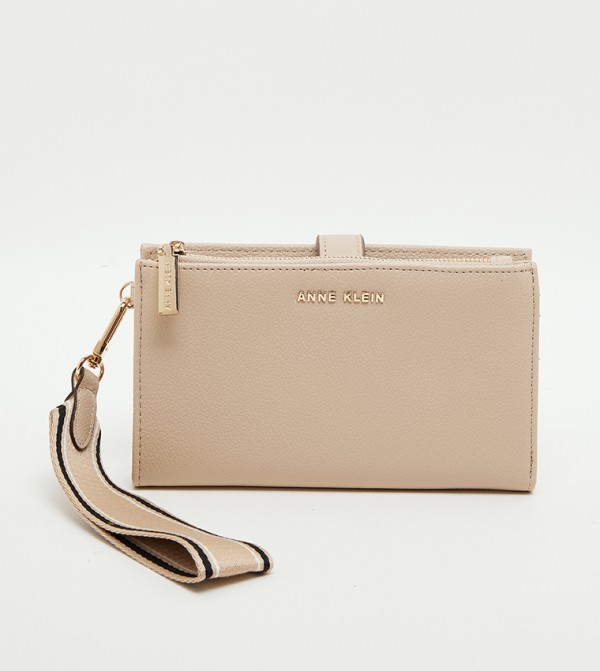 Textured Zippered Wallet