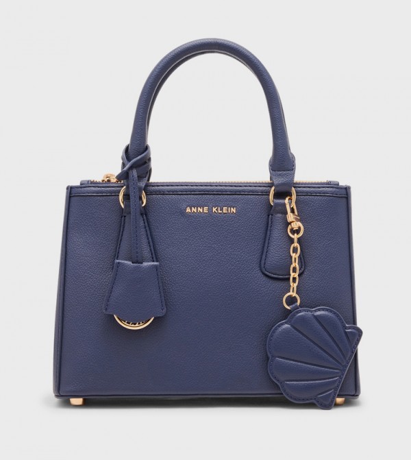 Textured Satchel Bag