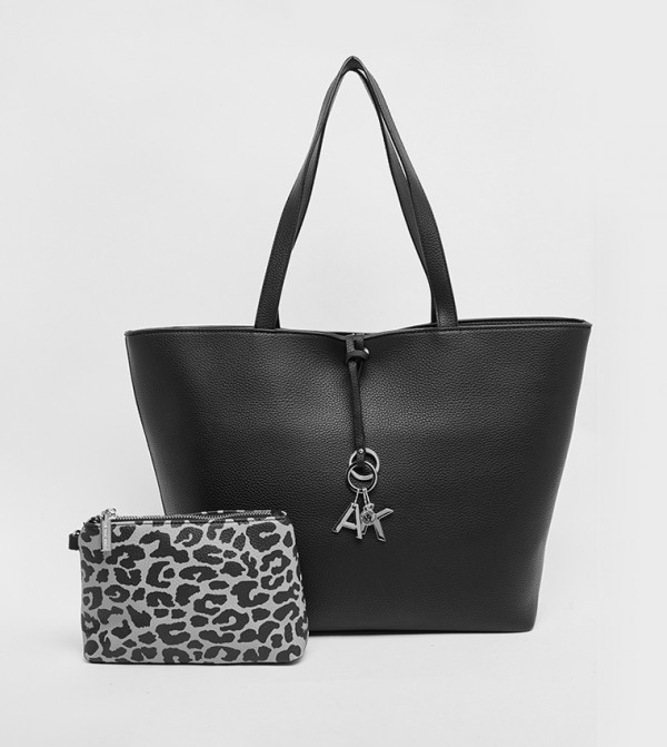 Textured Tote Bag Set