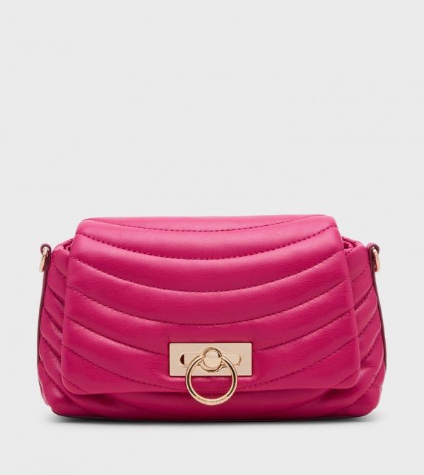 Quilted Flap Crossbody Bag
