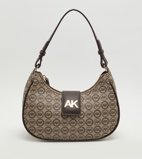 Monogram Patterned Shoulder Bag