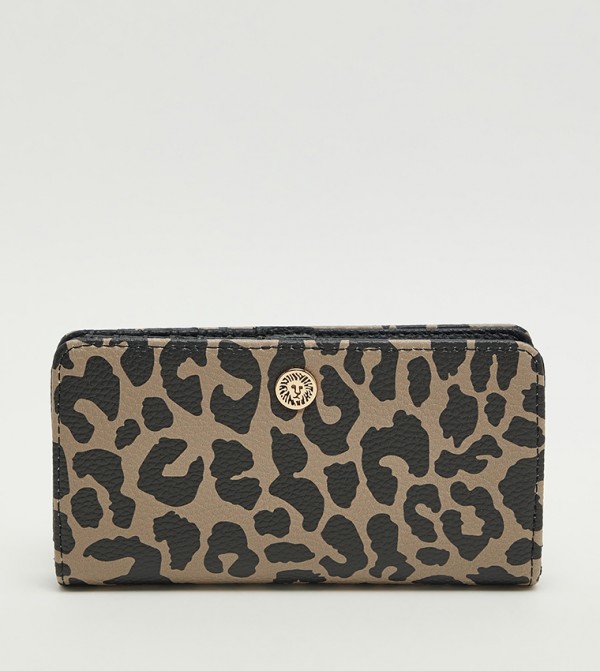 Leopard Print Bi-Fold Wallet