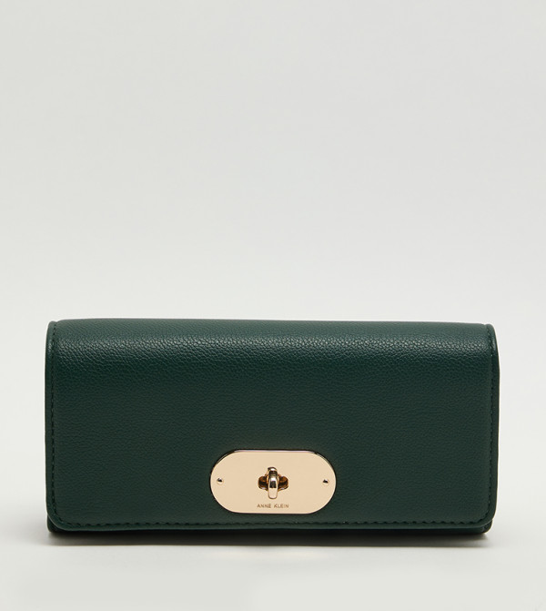 Twist Lock Flap Wallet