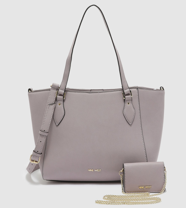 nine west marcelie small trap tote