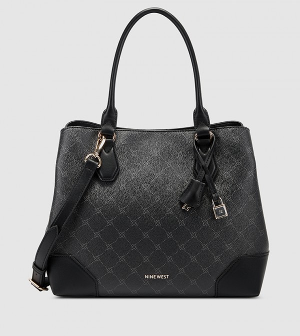 BROOKLYN JET SET Printed Satchel Bag