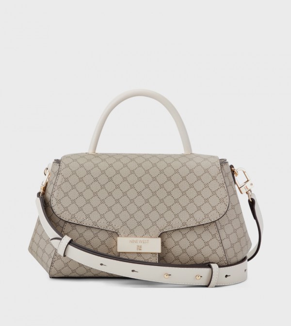 MORDEN Patterned Top Handle Bag