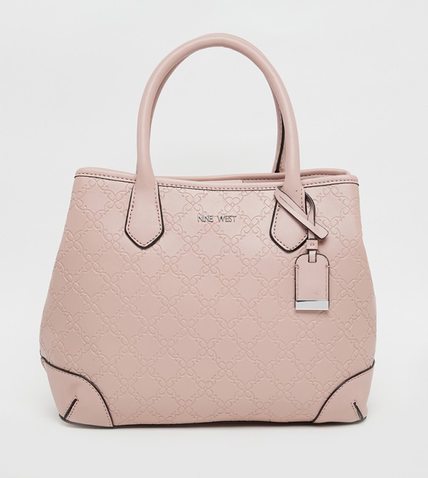 KYLENE Textured Satchel Bag