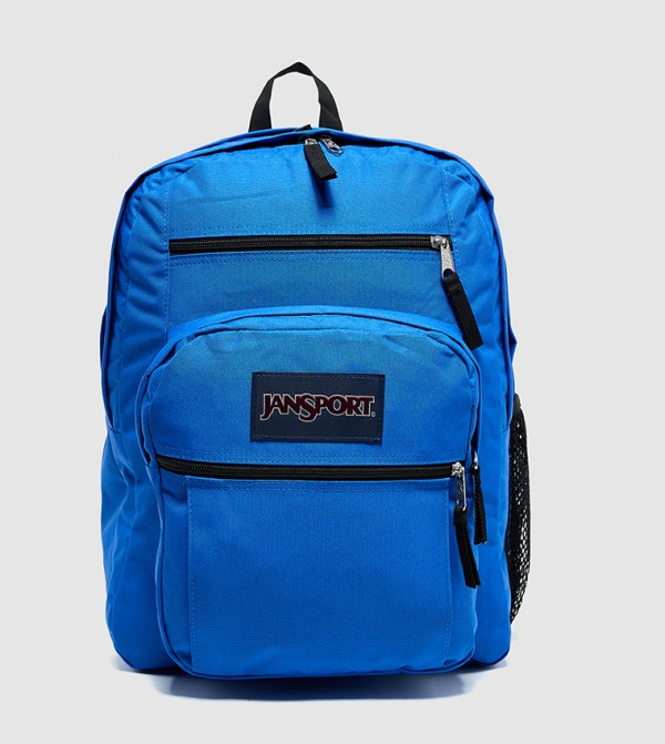 Label Detail Front Pocket Backpack