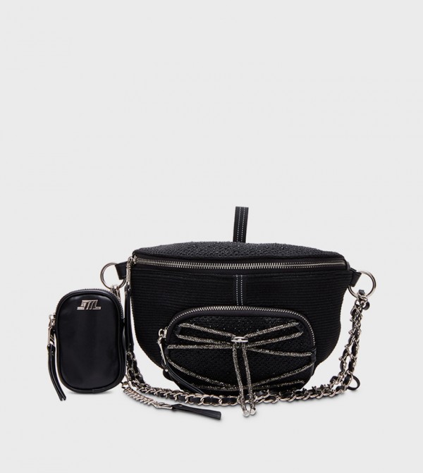 BRAPID Embellished Crossbody Bag with Coin Purse