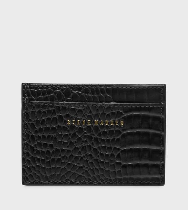 BBLISS Croc Textured Card Holder