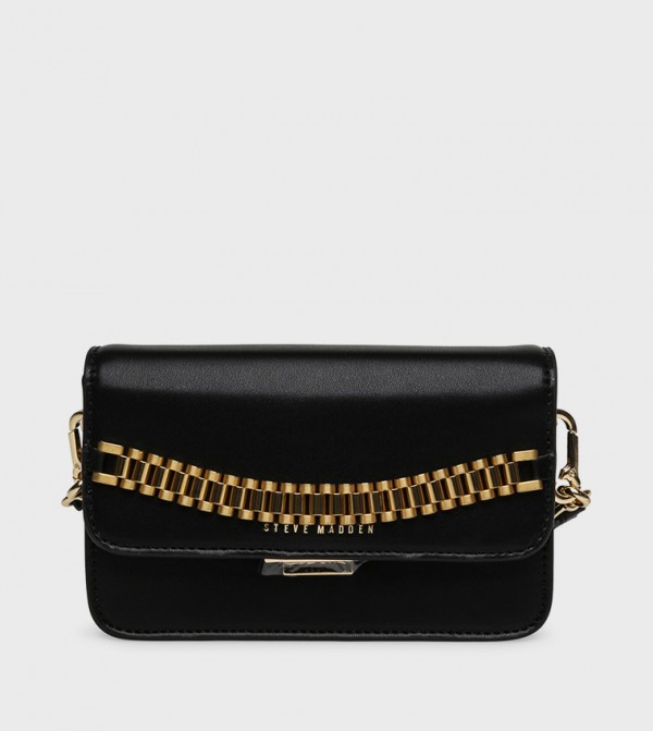 BINSTANT Metal Accent Crossbody Bag