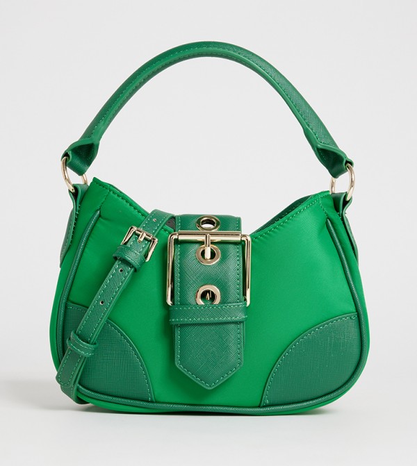 BCHARLON Buckle Detail Shoulder Bag