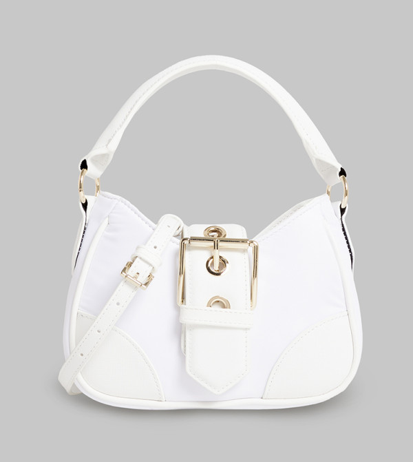 BCHARLON Buckle Detail Shoulder Bag