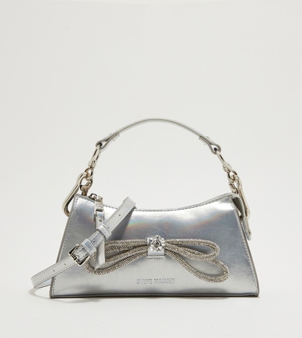 ★TOUT Y EST★ BOW BARREL BAG SILVER FNSTB02SIF 193624978241-1.jpg