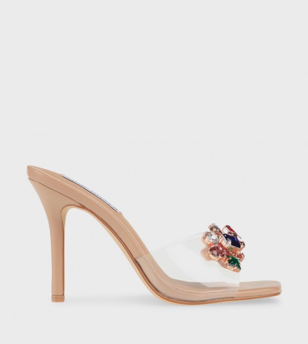 SIGNAL Embellished Heel Sandals