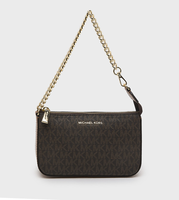 Crossbody Bags Mk Michael Kors Women's Jet Set Medium Chain Clutch