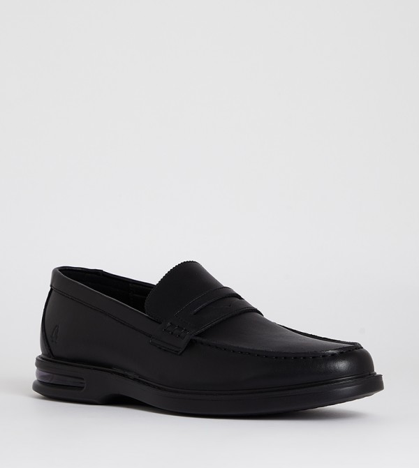 PALM Textured Round Toe Loafers