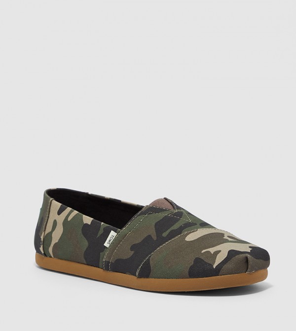 Toms camo clearance shoes