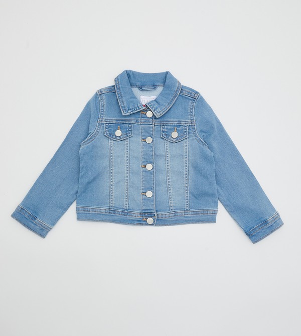 Kids denim hot sale jacket sale