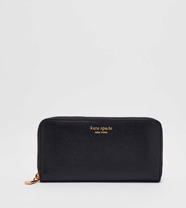Textured Zip Closure Wallet