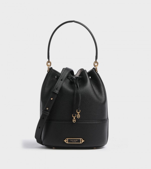 Drawstring Closure Bucket Bag