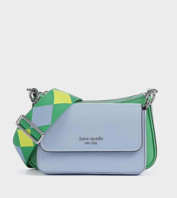 Logo Metal Shoulder Bag Set