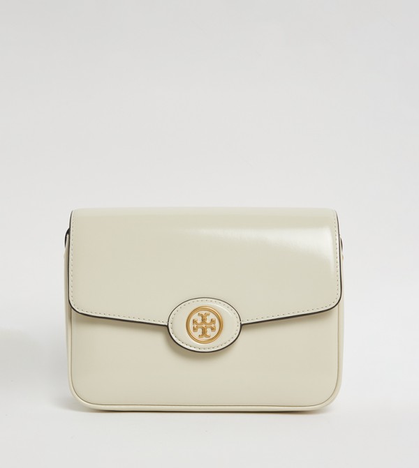 ROBINSON SPAZZOLATO Textured Flap Convertible Shoulder Bag