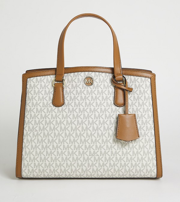 Monogram Patterned Tote Bag