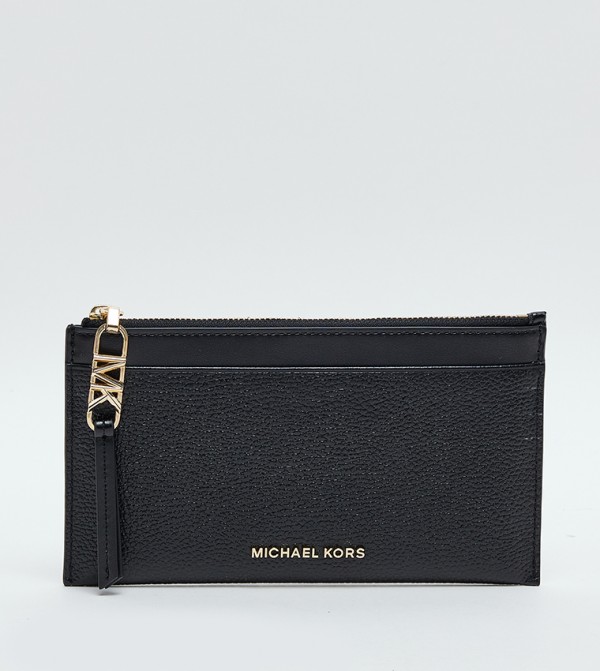 Textured Zippered Wallet