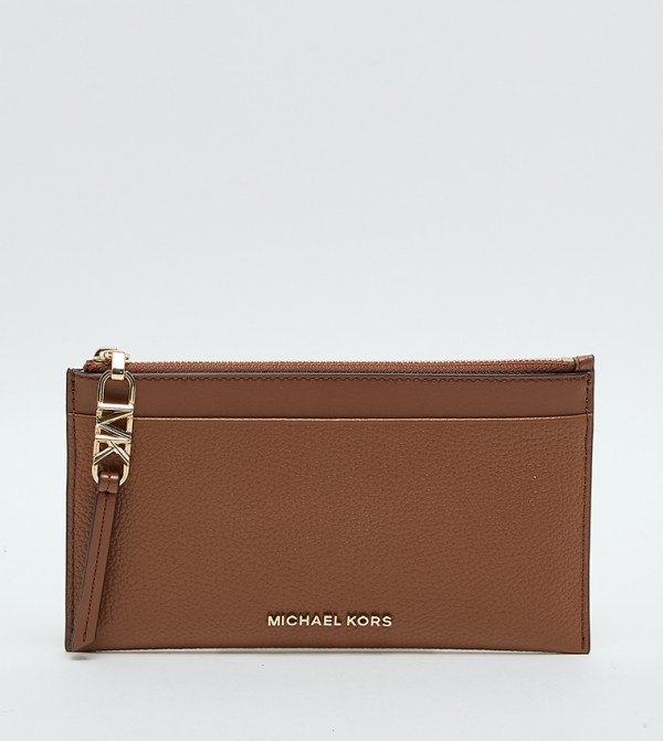 Textured Zippered Wallet