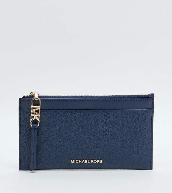 Textured Zippered Wallet