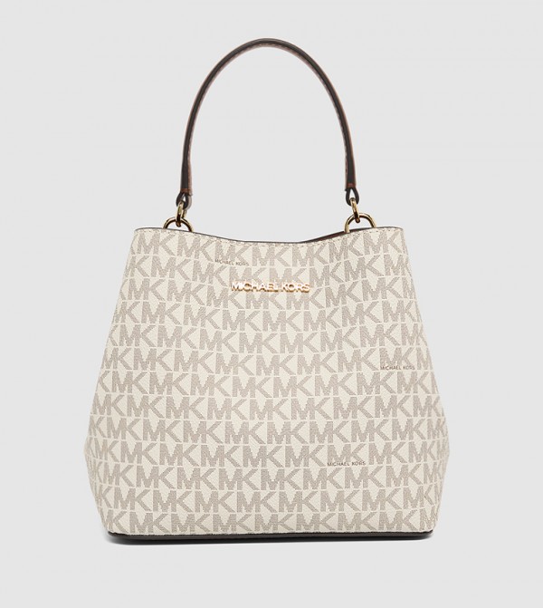 PRATT Monogram Satchel Bag