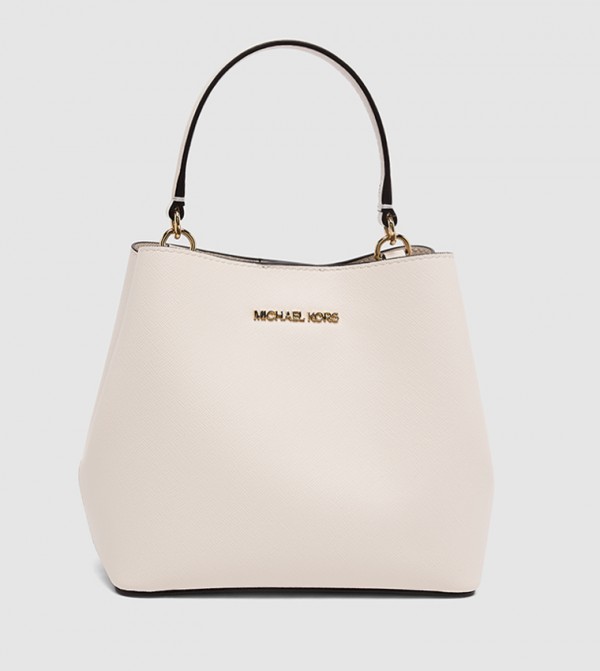 PRATT Logo Detail Satchel Bag