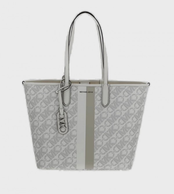 Monogram Patterned Tote Bag