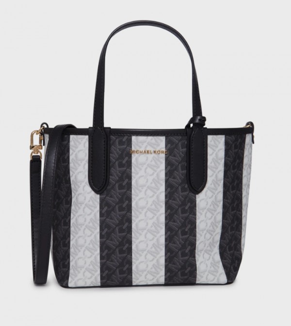 Monogram Patterned Tote Bag