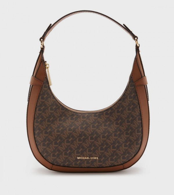 Monogram Patterned Shoulder Bag
