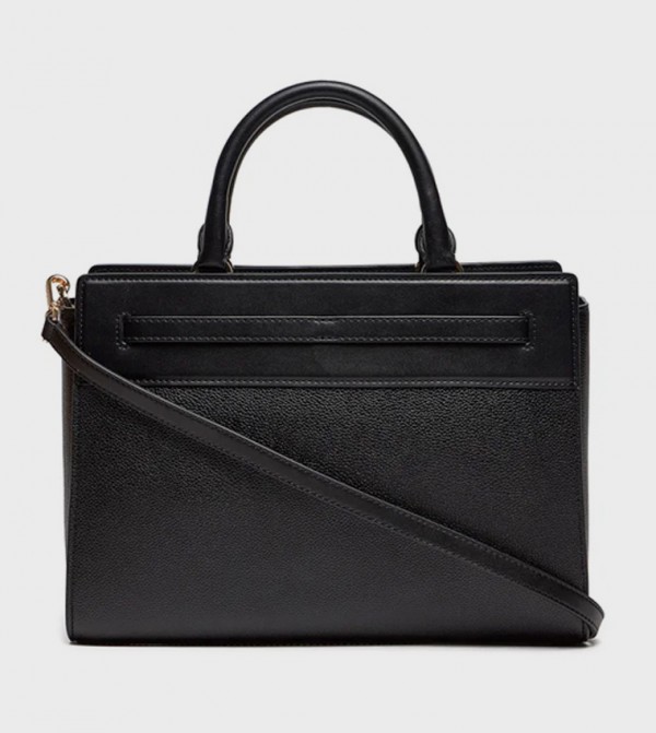 Textured Satchel Bag