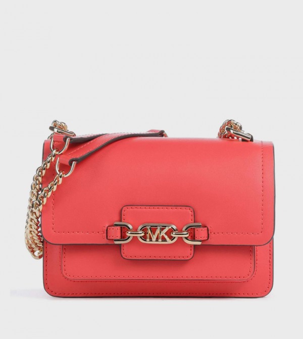 Monogram Accent Convertible Shoulder Bag