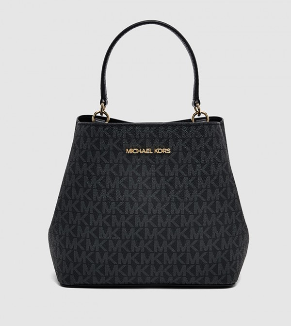 PRATT Monogram Satchel Bag