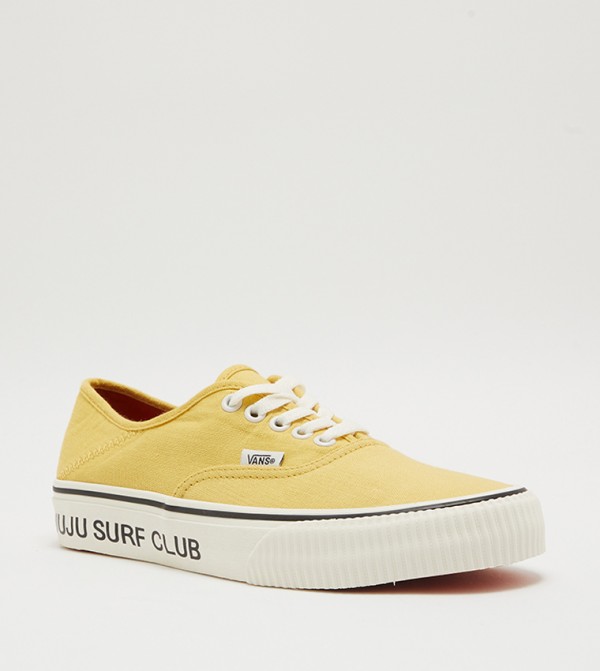 Buy Vans UA Authentic VR3 SF Low Top Sneakers In Yellow