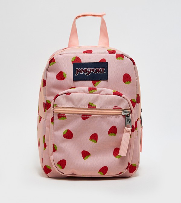 Printed Front Pocket Backpack