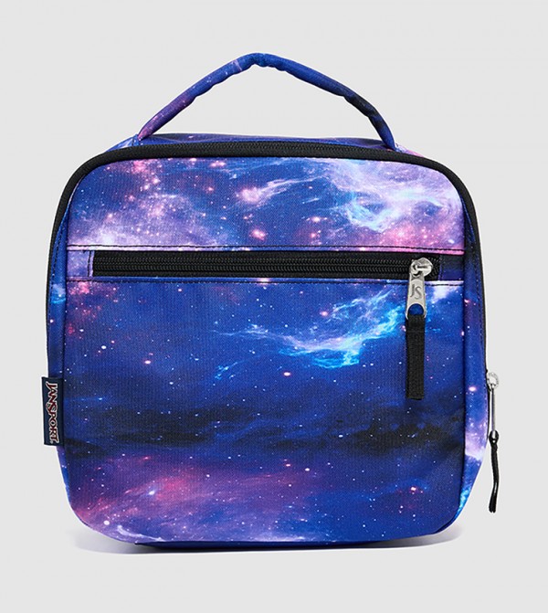 Printed Top-Handle Lunch Bag