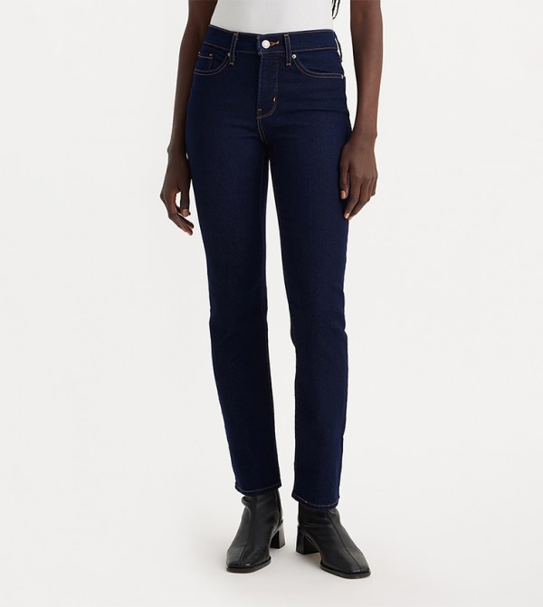 314 High Rise Shaping Straight Fit Jeans