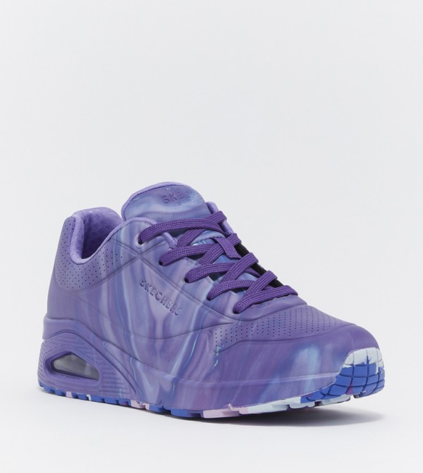 Skechers Women's 155137 Uno - Like Water Purple Casual Shoes