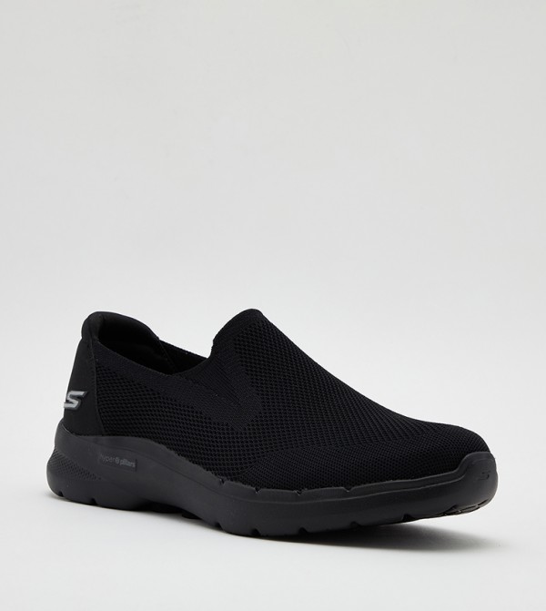 Buy Skechers GO WALK 6 Slip On Shoes In Black | 6thStreet UAE